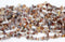 Botswana Agate Gemstone Beads, 5x8mm, Chip Beads